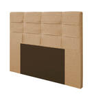 Cabeceira Esmeralda Para Cama Box Queen 160 Linho Bege - D'ro