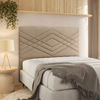 Cabeceira Esmeralda Queen 160cm Suede - Star Confort