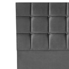 Cabeceira Espanha Grafite 140cm Casal Bebezin