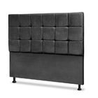 Cabeceira Espanha Grafite 195cm King