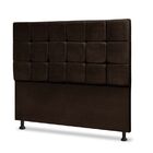 Cabeceira Espanha Marrom 90cm Solteiro