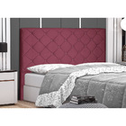 Cabeceira Estofada 90 Cm Glass Veludo Marsala - Nexta Casa