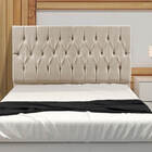 Cabeceira Estofada Ana Casal 140 Cm Para Cama Box Suede Escol