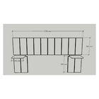 Cabeceira Estofada Angra Casal Bege + Bancada - Quarto Box