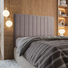 Cabeceira Estofada Bella Casal 140cm Linho Star Confort