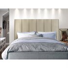 Cabeceira Estofada Box Queen Jade  Bege
