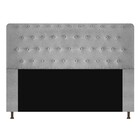 Cabeceira Estofada Brenda 195 Cm King Size Com Botonê Suede C