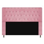 Cabeceira Estofada Brenda 195 Cm King Size Com Botonê Suede R