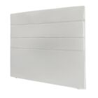 Cabeceira Estofada Cama Box Casal 140 Cm Bela Corino Branco