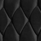 Cabeceira Estofada Cama Box Casal 140 Cm Diana Corino Preto