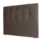 Cabeceira Estofada Cama Box Casal 140 Cm Luisa Corino Marrom
