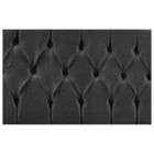 Cabeceira Estofada Cama Box Casal 140 Cm Madri Suede Cinza