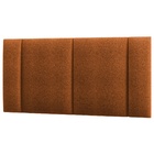 Cabeceira Estofada Cama Box Casal Com Led Moderna 140 Cm Bouc