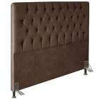 Cabeceira Estofada Cama Box Casal Diamond 140cm Com Frame Sue