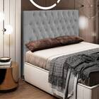Cabeceira Estofada Cama Box Casal Diamond 140cm Com Frame Sue
