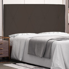 Cabeceira Estofada Cama Box Casal King Size Aquilla 195cm Sue