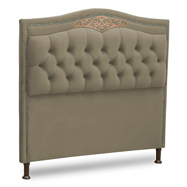 Cabeceira Estofada Cama Box Casal King Size Belize 195cm Cori