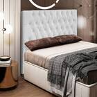 Cabeceira Estofada Cama Box Casal King Size Diamond 193cm Com