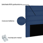 Cabeceira Estofada Cama Box Casal King Size La Italian 195cm