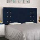 Cabeceira Estofada Cama Box Casal King Size Monreale 195cm Su