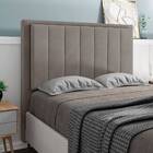 Cabeceira Estofada Cama Box Casal King Size Opala 193cm Com F