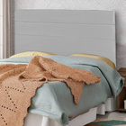 Cabeceira Estofada Cama Box Casal Queen Mia 160cm Corano Bran