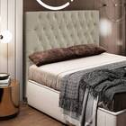 Cabeceira Estofada Cama Box Casal Queen Size Diamond 160cm Co