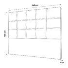 Cabeceira Estofada Cama Box Casal Queen Size Fiorella 160cm S