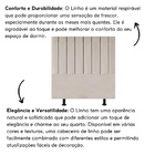 Cabeceira Estofada Cama Box King 195 Cm Carolina Linho E Fram