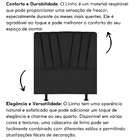 Cabeceira Estofada Cama Box King 195 Cm Louise Linho Preto