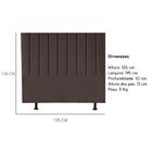 Cabeceira Estofada Cama Box King 195 Cm Sara Linho E Frame Ma