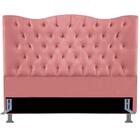 Cabeceira Estofada Cama Box King Size 1,95 Luna Turquesa