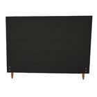 Cabeceira Estofada Cama Box Queen 158 Cm Helena Suede Preto