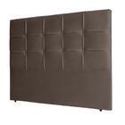 Cabeceira Estofada Cama Box Queen 160 Cm Luisa Corino Marrom