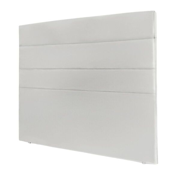 Cabeceira Estofada Cama Box Queen 160cm Bela Corino Branco