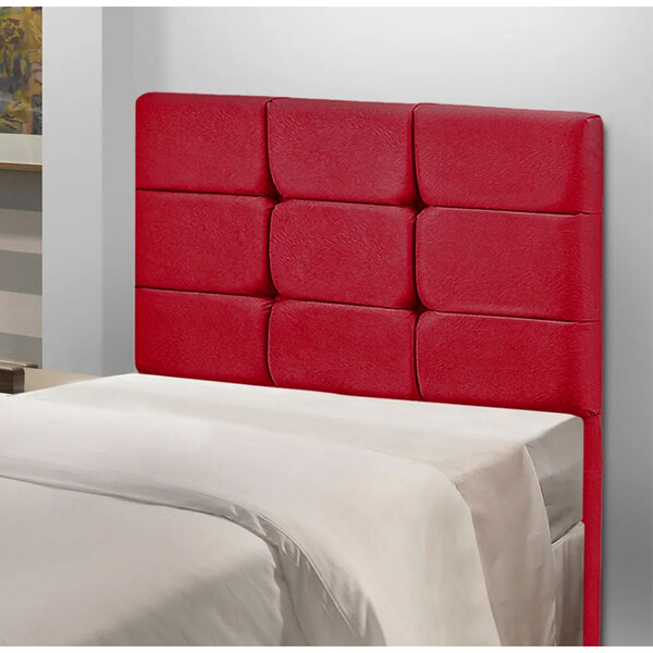 Cabeceira Estofada Cama Box Solteiro 0.90 Julia Veludo Star C