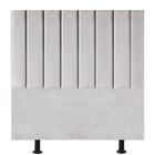 Cabeceira Estofada Cama Box Solteiro 100 Cm Sophia Carla Velu