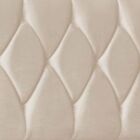 Cabeceira Estofada Cama Box Solteiro 90 Cm Diana Linho Bege C