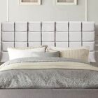 Cabeceira Estofada Cama Box Solteiro 90 Cm Mariana Suede Cinz