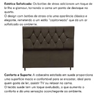 Cabeceira Estofada Cama Box Solteiro 90 Cm Suede Ayla Marrom