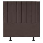 Cabeceira Estofada Cama Box Solteiro 90cm Sophia Carla Linho