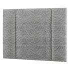 Cabeceira Estofada Cama Box Solteiro Com Led Star 90 Cm Linho