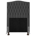 Cabeceira Estofada Cama Box Solteiro Greta 90cm Com Frame Sue