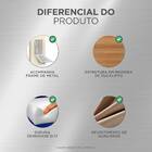 Cabeceira Estofada Cama Box Solteiro Opala 90cm Com Frame Cor