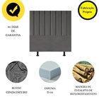 Cabeceira Estofada Cama Casal Box Queen 160 Cm Catarina Suede