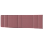 Cabeceira Estofada Cama Casal King Size Led Splend 200 Cm Vel