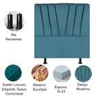 Cabeceira Estofada Cama Casal Queen Size 160 Cm Ariel Suede A