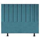 Cabeceira Estofada Cama Casal Queen Size 160 Cm Laura Suede A
