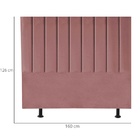 Cabeceira Estofada Cama Casal Queen Size 160 Cm Laura Suede R