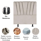 Cabeceira Estofada Cama Casal Queen Size 160 Cm Louise Suede